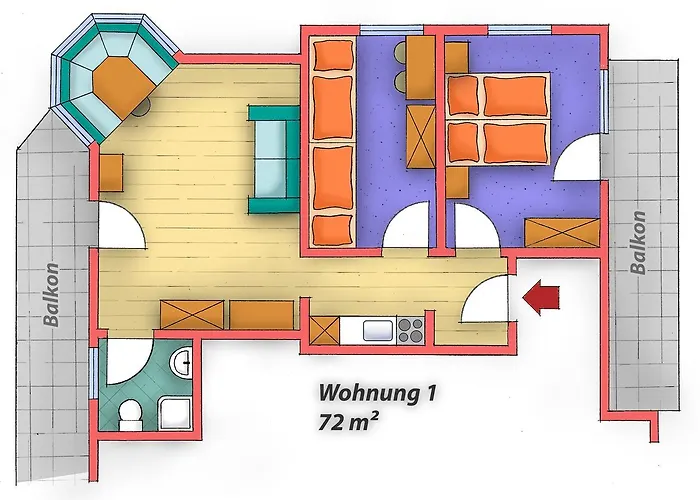 Apartment Apart Romantica
